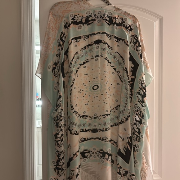 Laundry By Shelli Segal Floral Kimono Cover Up - Picture 2 of 5